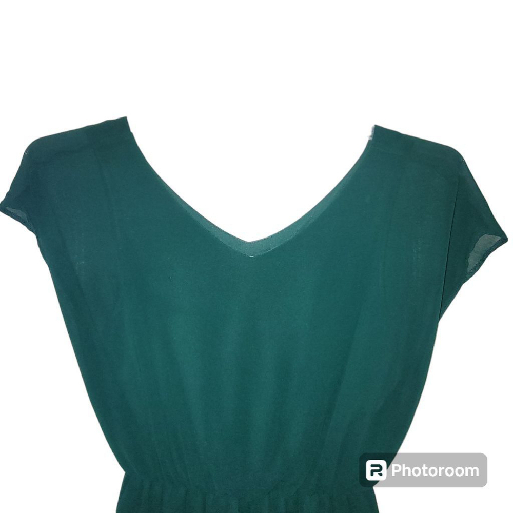 Women's Lush XS Teal Dress - Picture 4 of 9